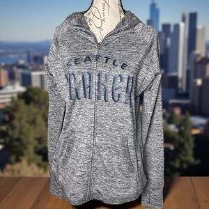 Seattle Kraken Pullover Hoodie Womens Medium Carl Banks High Quality EUC